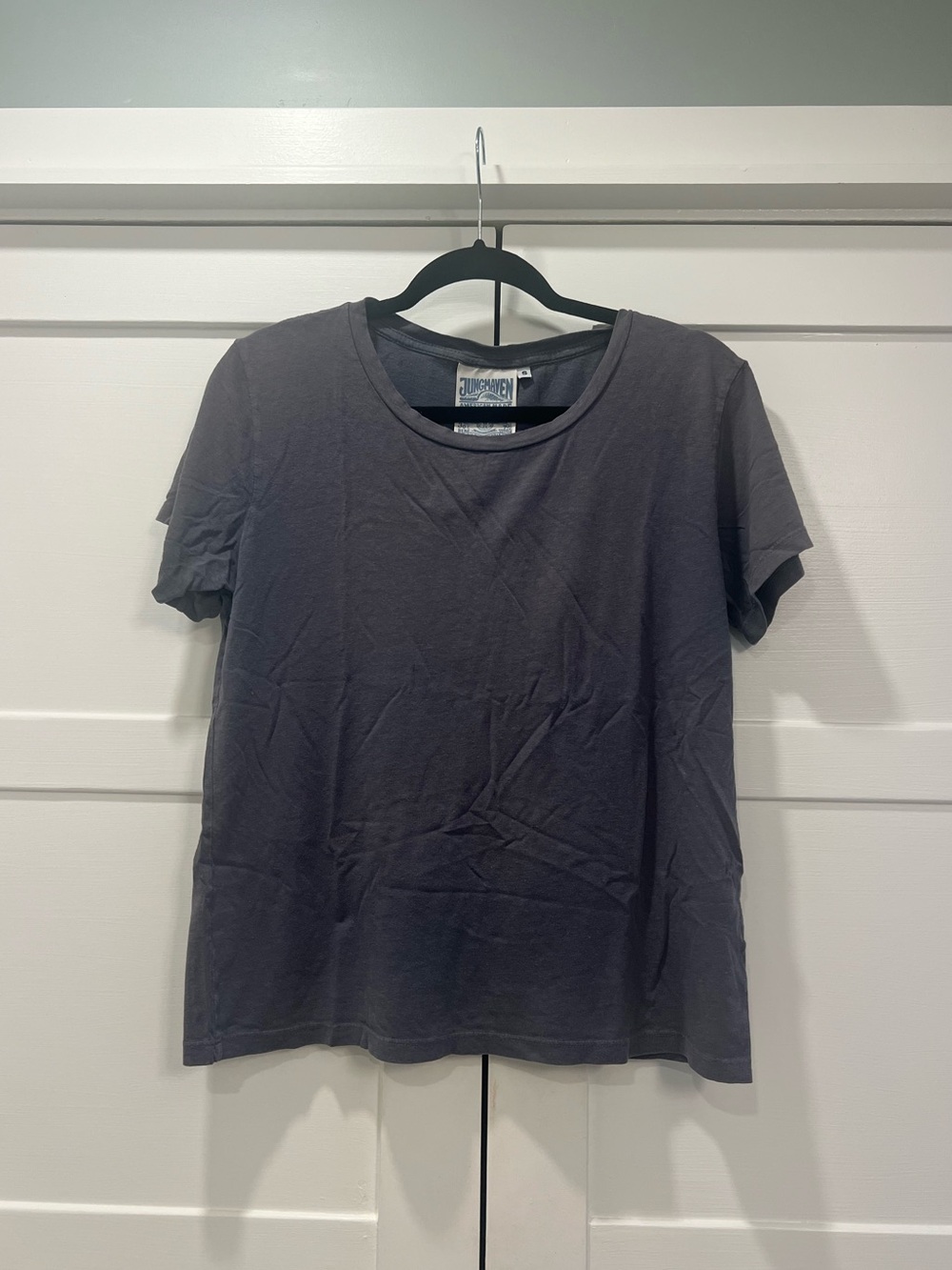 Jungmaven Lorel Tee in Diesel Grey